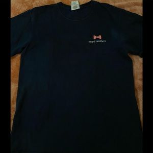 navy blue simply southern  t shirt